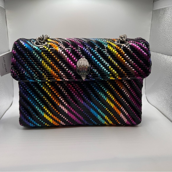 Kurt Geiger Handbags - Kurt Geiger Multicolor Woven Shoulder Bag